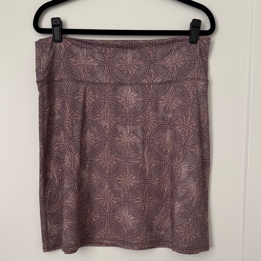 Carve Designs Mauve Patterned Mini Skirt